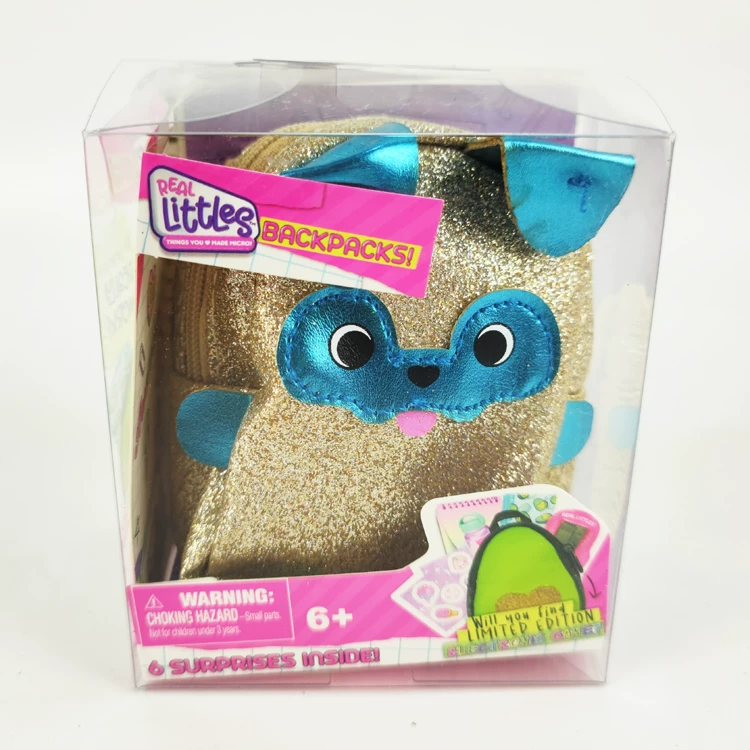 Сумка-рюкзак в стиле Shopkins Shopping Elf Real Littles Mini Backpack Handbag Surprise Bag