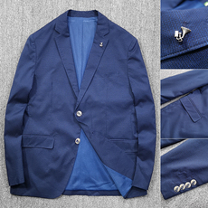 Пиджак, Костюм 大福利 轻盈微孔科技透气抗皱 春夏男士商务休闲西服薄款西装外套