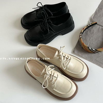taobao agent Soft universal work footwear English style, 2023, British style