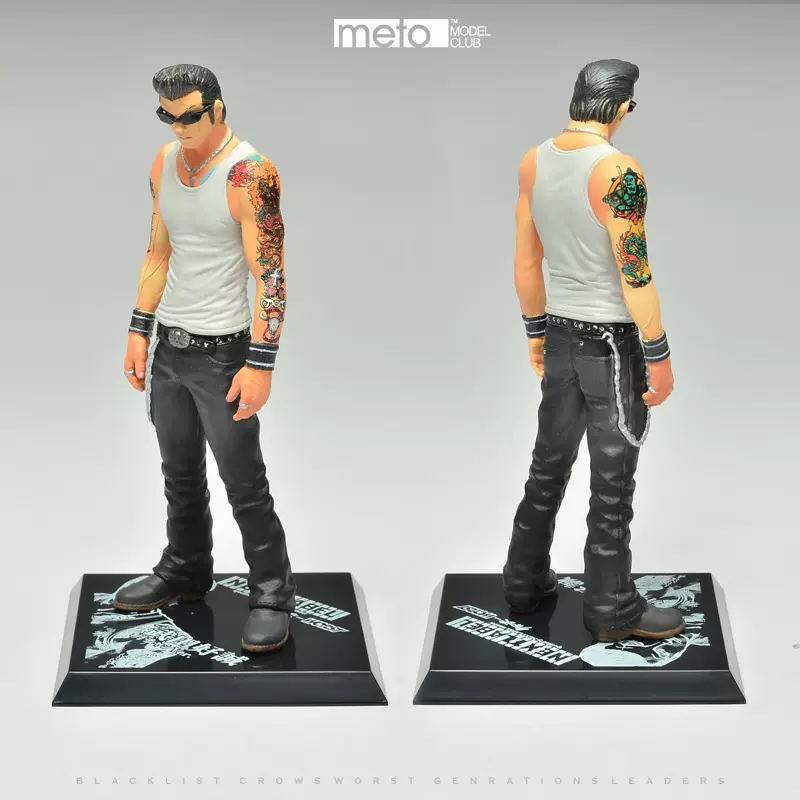 特惠熱血高校極惡王crows武裝戰線模型坊屋春道花澤三郎10cm 特惠熱血高校極惡王crows武裝戰線模型坊屋春道花澤三郎10cm