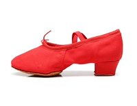 Высококачественные туфли для учителей красного цвета