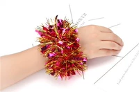 Розовая розовая красная красная плюс золотой шелк