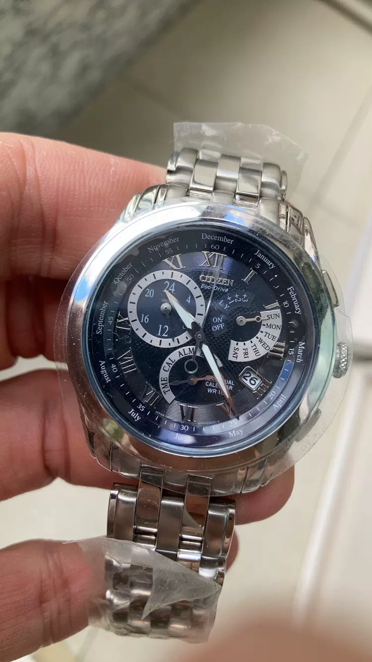 CITIZEN西铁城蓝宝石玻璃机械男表NB2000-01E