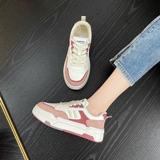 Весенняя универсальная белая обувь на платформе, весенние кроссовки