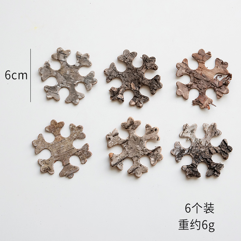 Snowflake C (pack of 6)
