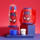 Red Spider-Man-600 мл [One Cup Double-Cover Medical 304 Внутренний Bulin Отправить оригинальный набор для установки чашки]]