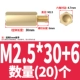 M2.5*30+6 (20)