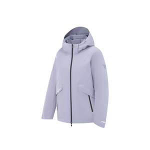 李宁火锅羽绒服丨女冬季官方新款保暖连帽衣服鹅绒中长款运动外套