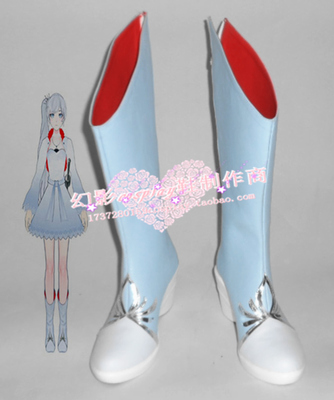 taobao agent 228 RWBY Weis Xue Ni Weiss Schnee Cos Shoes COSPLAY shoes