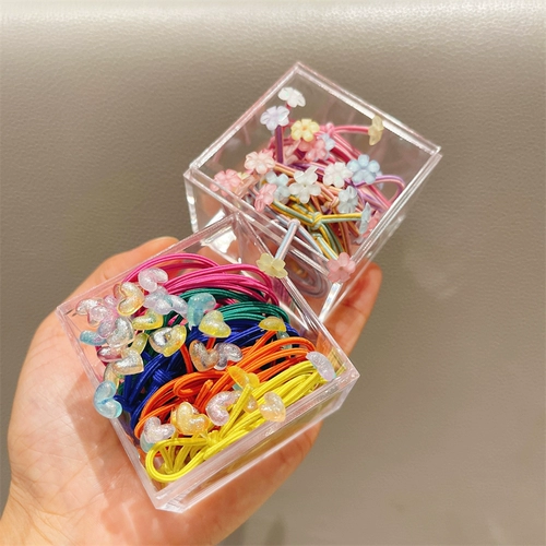 Детский безвредный аксессуар для волос, детская эластичная резинка для волос, не повреждает волосы