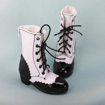 taobao agent BJD shoes short boots leather boots 3 points, 1/34, 1/4 black 2 can choose over 100 free shipping