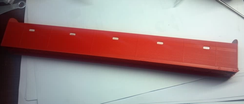 Временно вне запас JSQ5 Двойной слой автомобильного транспортного транспортного автомобиля Модель поезда HO 1:87 Доля без наклеек.