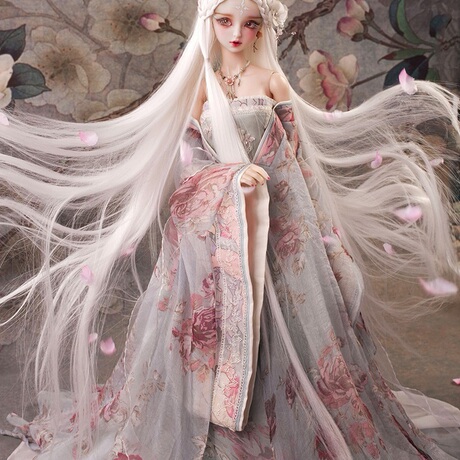 as天使工房 华蓉62女古风装/兰亭 cl6220160226 bjd娃服饰