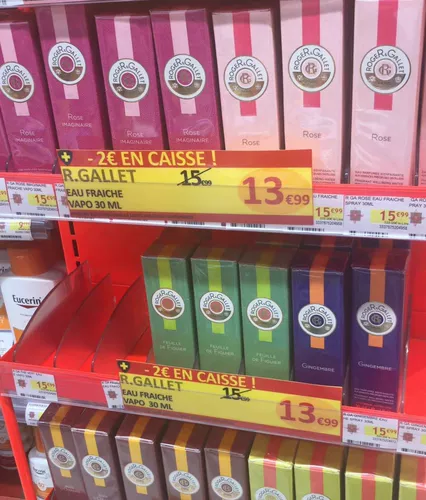 Roger & Gallet Fragrance Gealean, ароматный цветок, фигура красного имбиря Champs Gelei Fragrance 30ml