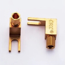 Hi-Fi Аксессуары 原装进口美国cmc高级插头1005-ug(l型)古董机专用y转香蕉头接线柱