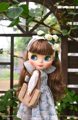 taobao agent Spot Japanese genuine Blythe July Xiaobu doll Blue Rabbit Blue Rabbit Naked Doll