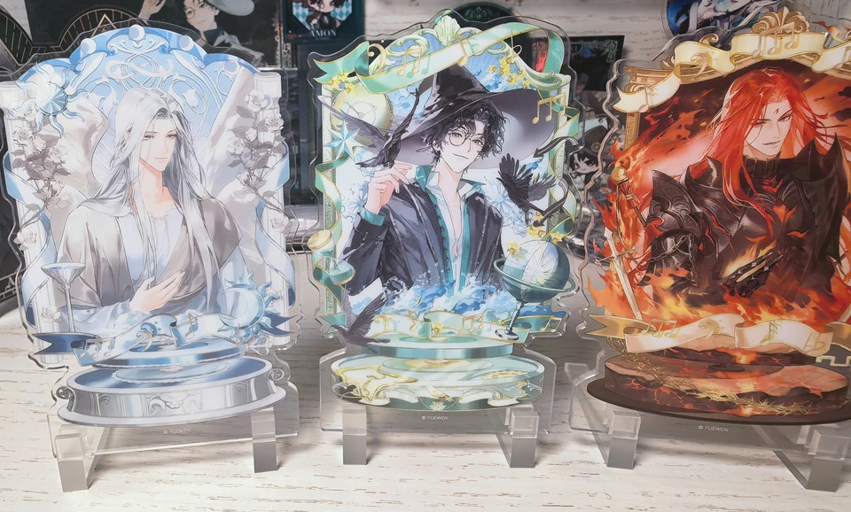 Lord of the Mysteries Music Box Series acrylic stand and block detail image 8