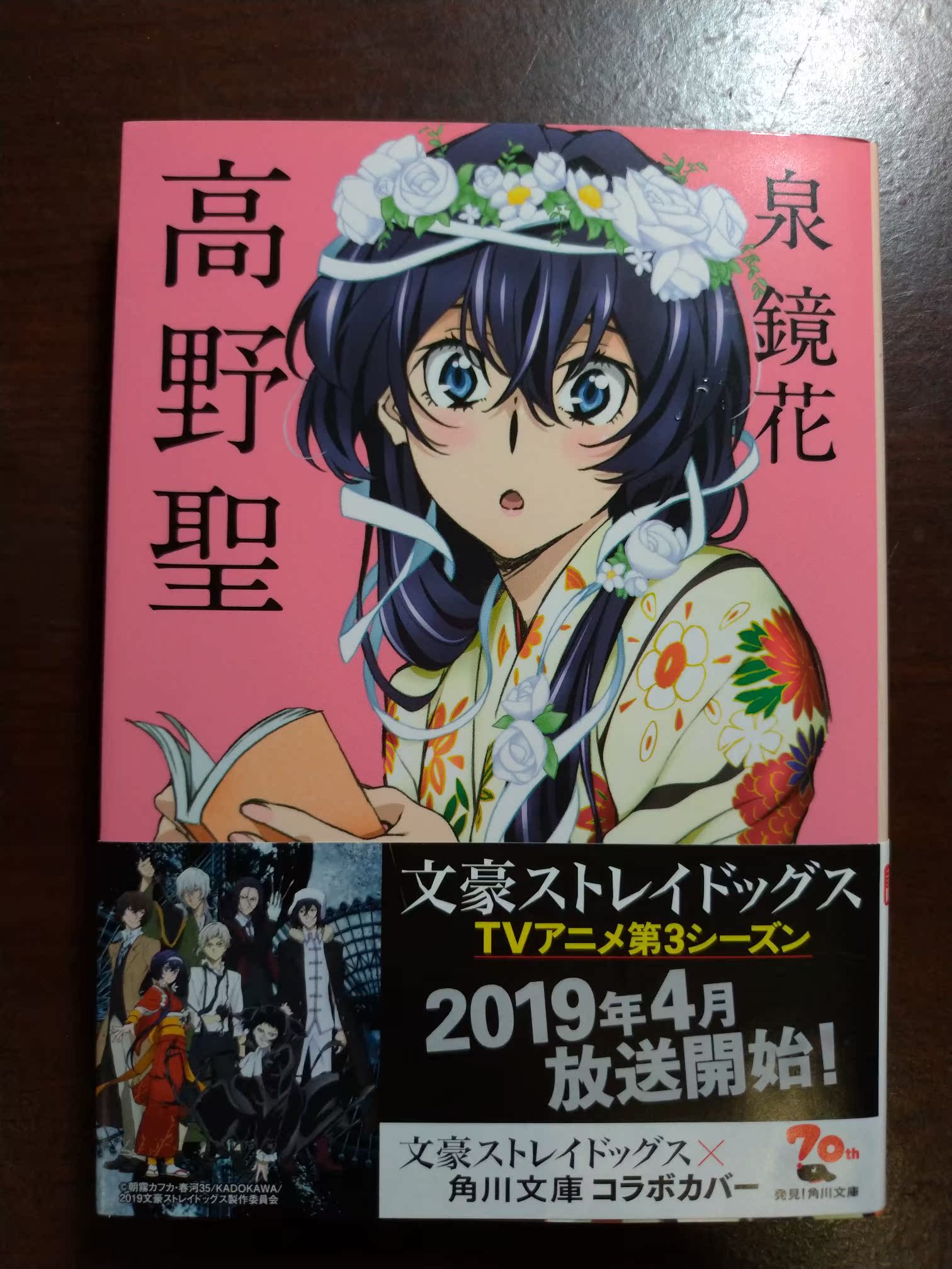 现货 深图日文 高野聖文豪野犬封面版高野圣泉鏡花kadokawa 日本浪漫文学影响三岛由纪夫芥川龙之介的作家进口书正版