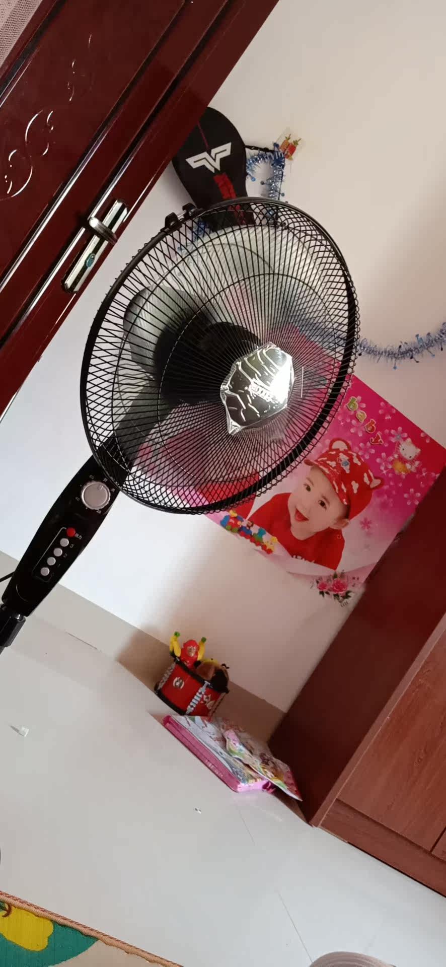 红双喜电风扇静音遥控落地扇家用台式强力工业电风扇立式摇头宿舍大