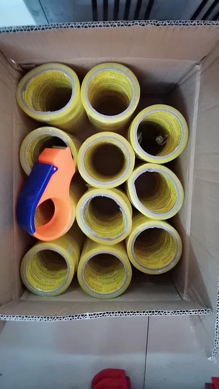 5cm6cm高粘透明封箱打包胶带批发胶纸胶条淘宝封口包装快递胶布大卷