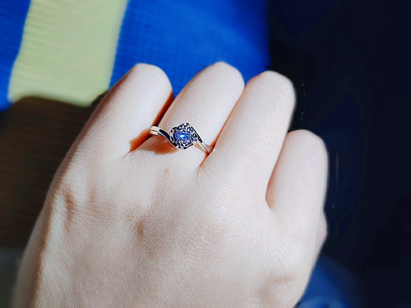 dr darry ring求婚结婚钻戒 正品1克拉钻石戒指女戒专柜定制18k金