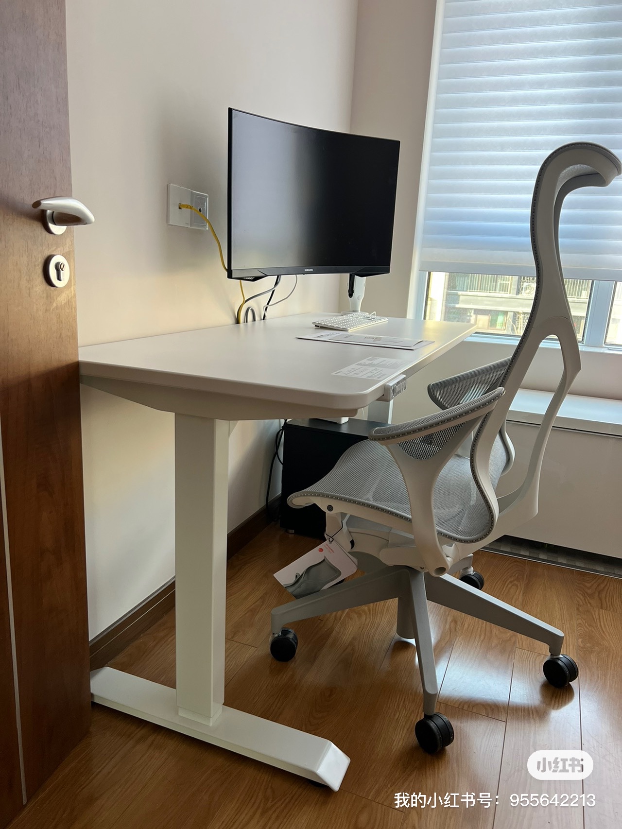 T2L电动升降桌电脑桌家用健康站立办公桌高度可调节双电机智能桌