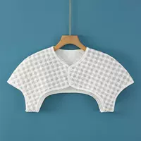 Воздушный хлопок без рукавов [серая клетка]