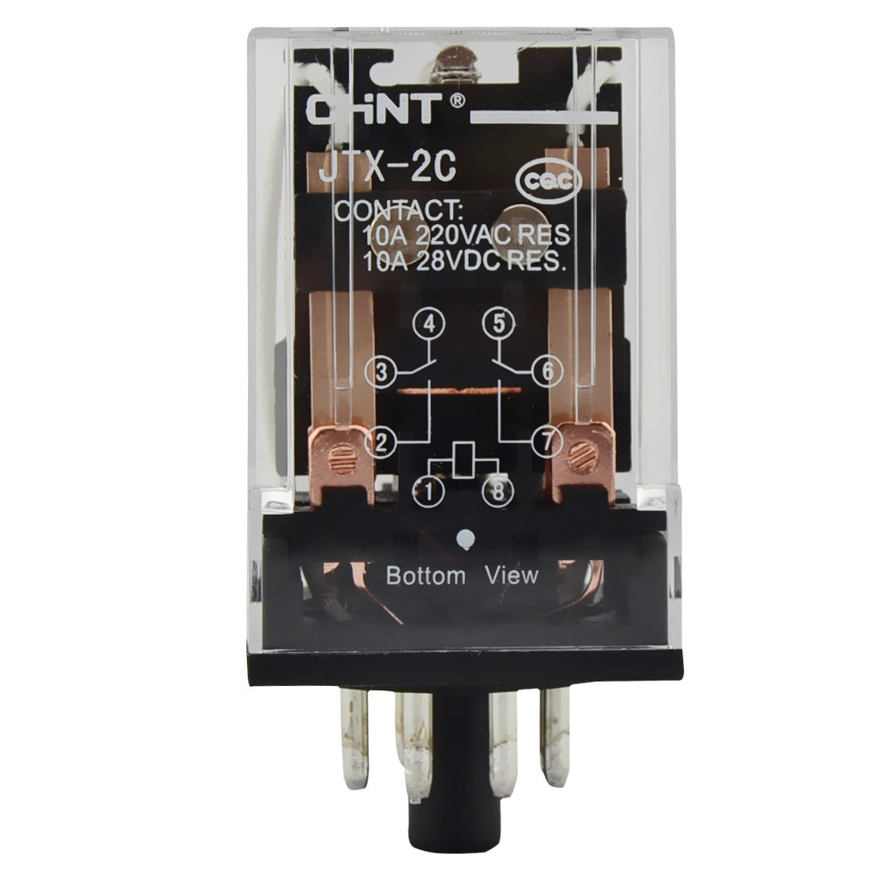 

Реле с выдержкой времени Chnt JTX-2C AC220V