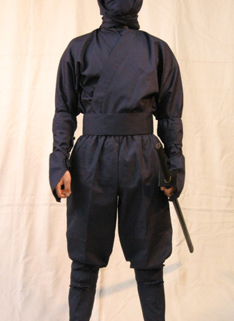 平头巾式忍者衣装 忍者服 多色可选 另有背剑带,锦囊,饰带可选