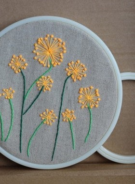 15cm 十字绣绷子 绣花绷 花撑子 abs塑料制质量好不易碎可调节