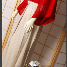 Форма для Кендо 【天之武】亚麻米色裤裙 轻薄飘逸 吸汗透气舒适