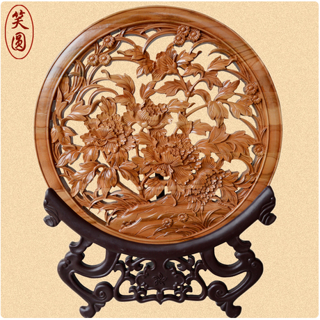 【风水摆设】_花开富贵牡丹图片_木雕牡丹价格_搭配分享 - 爱逛街