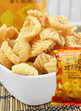 康元虾条膨化食品60g 香脆可口 儿时怀旧休闲零食