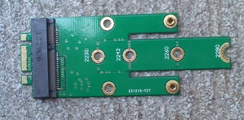 MSATA SSD в M.2 NGFF SSD Card Card, следите за декларацией освобождения перед съемкой