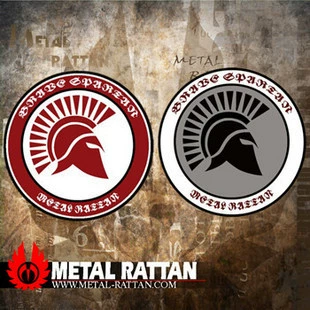 Rui Teng Sparta Warriors Magic Jelly Глава волшебная наклейка грудь человека человек личность искреннее искреннее