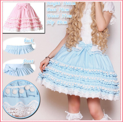 

Юбка Flower lolita (B110)