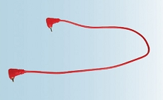 Konnie K1ABD51 stacked plug pair within 50CM, red, black, yellow, green and blue available in five colors, No. 1 test line