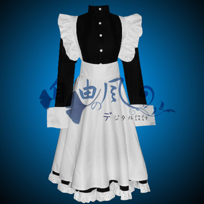 taobao agent [Free Wind] COS clothing/maid/maid costume/Robert/cos service customization