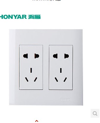 

Электрическая розетка HONYAR 10 10A/C120*120