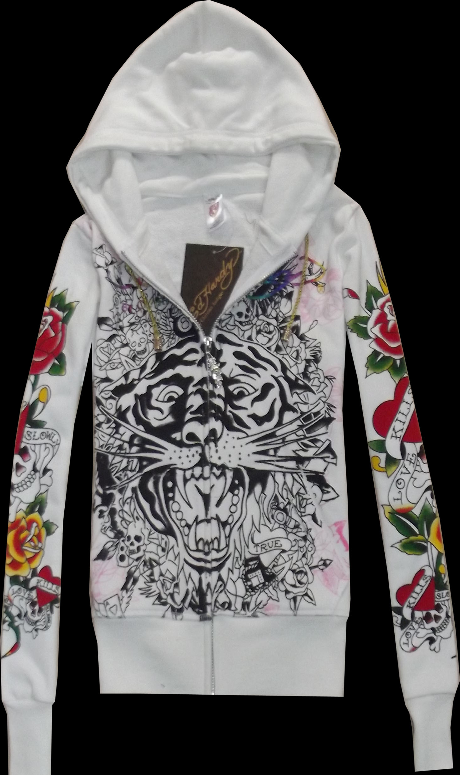 

Толстовка женская 1201 Ed Hardy ED 2014