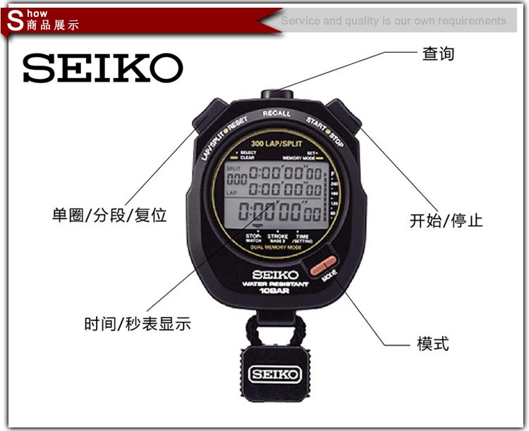 

секундомер Seiko stopwatch S141 SVAS003