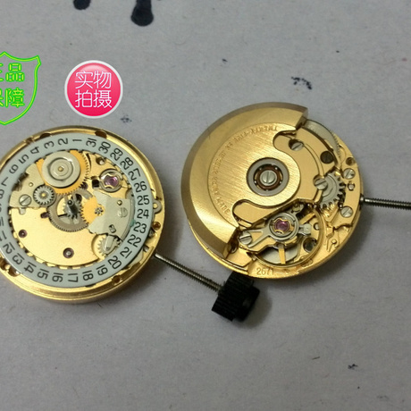 原装瑞士eta2671自动机械表女士手表机芯金色机走时精准可配成表