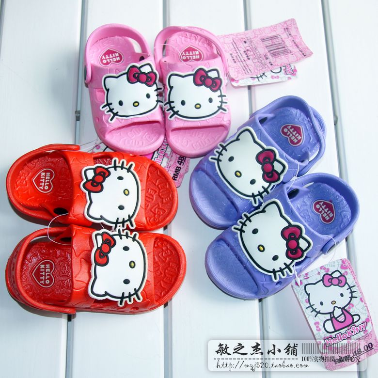 

Детская обувь для дома Hello kitty