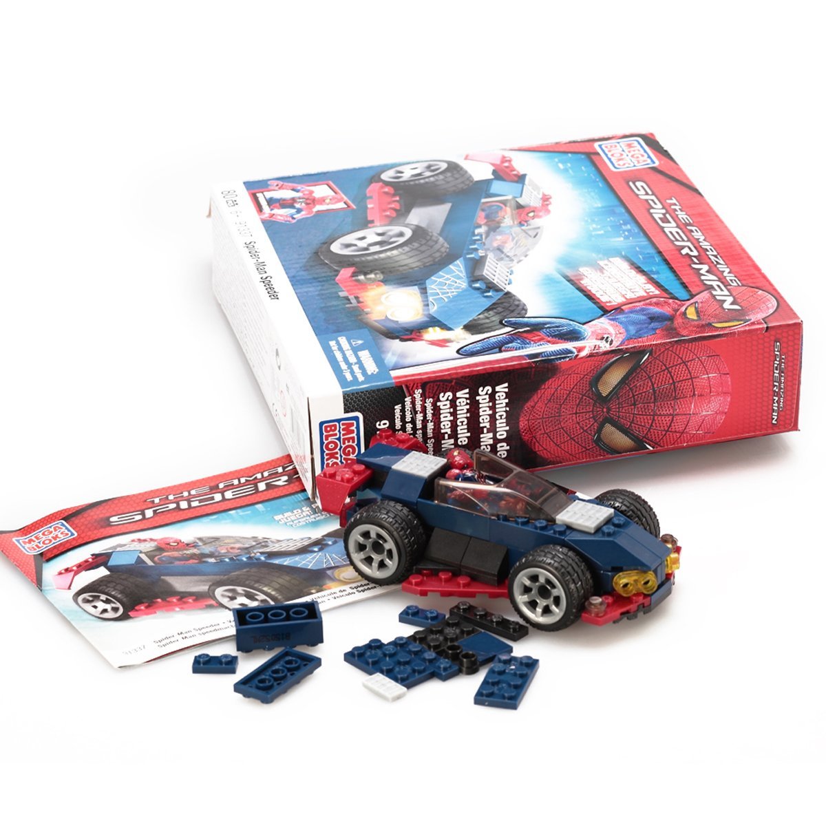 

Лего, Кубики MGM mega MEGA BLOKS 91337 SpideyRacer