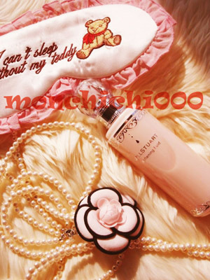 【vivi杂志推荐】marygreen粉色可爱小熊真丝眼罩