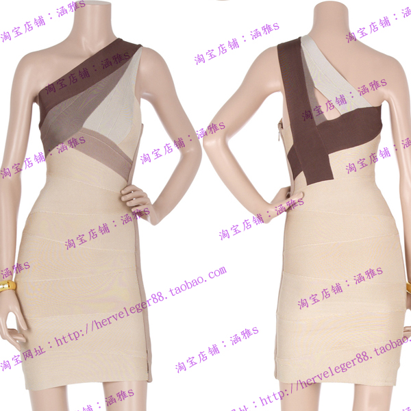 

Вечернее платье Herve Leger Francine Van Hove Nicole bandage dress evening dress Herve Leger Bcbg Maxazra