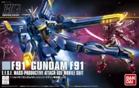 Модель Crown Bliss HGUC 1/144 F91 Gundam F91 Captain Harrson Special Machine