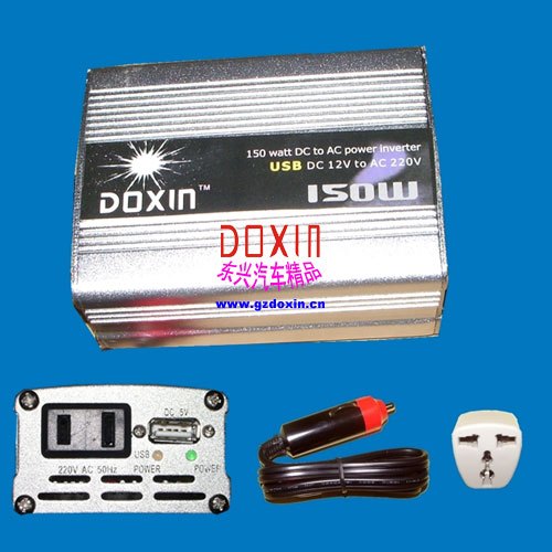 

Инвертор DOXIN 150W 12V 220V USB