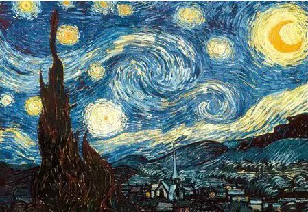 【星空名画拚图】_片拚图图片_片的拚图价格_搭配分享 - 爱逛街