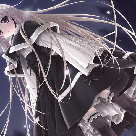 【现货】缘之空 春日野穹cosplay 穹妹 冬装斗篷洋装 可日常cos